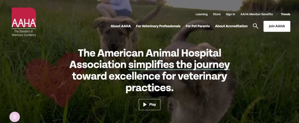 米国動物病院協会（AAHA）公式サイト